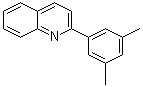 结构式 CAS# 1056451-44-5, 2-(3,5-二甲基苯基)喹啉