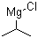 Isopropylmagnesium chloride molecular structure (CAS 1068-55-9)