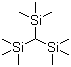 结构式 CAS# 1068-69-5, 三(三甲基硅)甲烷