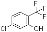 结构式 CAS# 106877-35-4, 2-三氟甲基-5-氯苯酚