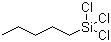 Pentyltrichlorosilane molecular structure (CAS 107-72-2)