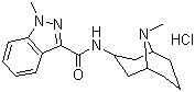 structure of CAS# 107007-99-8, Granisetron hydrochloride;1-Methyl-N-[(3-endo)-9-methyl-9-azabicyclo[3.3.1]non-3-yl]-1H-indazole-3-carboxamide hydrochloride