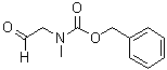 结构式 CAS# 107201-33-2, N-甲基-N-(苄氧羰基)氨基乙醛