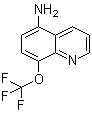 structure of CAS# 1072944-53-6, 8-(Trifluoromethoxy)-5-quinolinamine