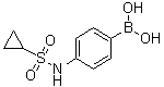 结构式 CAS# 1072945-68-6, [4-[(环丙基磺酰基)氨基]苯基]硼酸