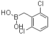 结构式 CAS# 1072946-39-4, [(2,6-二氯苯基)甲基]硼酸