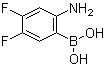 structure of CAS# 1072952-14-7, (2-Amino-4,5-difluorophenyl)boronic acid