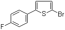 结构式 CAS# 1073313-97-9, 2-溴-5-(4-氟苯基)噻吩