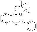 structure of CAS# 1073371-81-9, 2-Benzyloxypyridine-3-boronic acid pinacol ester