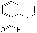 structure of CAS# 1074-88-0, Indole-7-carboxaldehyde;1H-Indole-7-carbaldehyde; 7-Formylindole