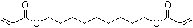 structure of CAS# 107481-28-7, 1,9-Nonanediol diacrylate;1,9-Nonamethylene diacrylate; 2-Propenoic acid 1,1'-(1,9-nonanediyl) ester