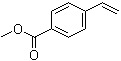 structure of CAS# 1076-96-6, 4-Ethenylbenzoic acid methyl ester;Methyl 4-vinylbenzoate; Methyl p-vinylbenzoate