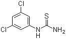 结构式 CAS# 107707-33-5, 3,5-二氯苯基硫脲
