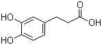 结构式 CAS# 1078-61-1, 3,4-二羟基苯丙酸