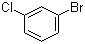 结构式 CAS# 108-37-2, 3-溴氯苯; 3-氯-1-溴苯; 1-溴-3-氯苯; 间氯溴苯