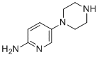 structure of CAS# 1082876-26-3, Palbociclib Impurity A;5-piperazin-1-ylpyridin-2-amine