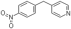结构式 CAS# 1083-48-3, 4-(4-硝基苄基)吡啶; 4-(4-硝基苯甲基)吡啶
