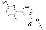 structure of CAS# 1083057-14-0, tert-Butyl 3-(6-amino-3-methylpyridin-2-yl)benzoate