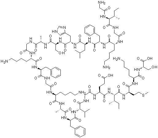 结构式 CAS# 108433-99-4, 马盖宁 I