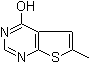 structure of CAS# 108831-66-9, 6-Methylthieno[2,3-d]pyrimidin-4-ol;6-Methylthieno[2,3-d]pyrimidin-4(3H)-one