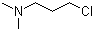 structure of CAS# 109-54-6, 3-Chloro-1-(N,N-dimethyl)propylamine;3-Dimethylaminopropyl chloride
