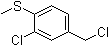 结构式 CAS# 109418-89-5, 2-氯-4-(氯甲基)-1-(甲硫基)苯