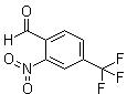 structure of CAS# 109466-87-7, 2-Nitro-4-(trifluoromethyl)benzaldehyde