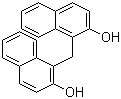 structure of CAS# 1096-84-0, 1,1'-Methylenedi-2-naphthol;1,1'-Methylenedi(2-naphthol)