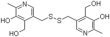 structure of CAS# 1098-97-1, Pyrithioxine;Pyritinol; 5,5'-Disulfanediylbis(methylene)bis(4-(hydroxymethyl)-2-methylpyridin-3-ol)