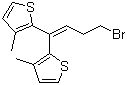 结构式 CAS# 109857-81-0, 2,2'-(4-溴-1-亚丁烯基)双[3-甲基噻吩]