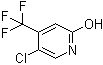 structure of CAS# 109919-31-5, 5-Chloro-2-hydroxy-4-trifluoromethylpyridine;5-Chloro-4-trifluoromethyl-2-pyridinone; 5-Chloro-4-trifluoromethyl-2-pyridone
