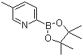 结构式 CAS# 1101205-22-4, 5-甲基吡啶-2-硼酸频哪醇酯