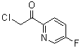 结构式 CAS# 1104606-44-1, 2-氯-1-(5-氟-2-吡啶基)乙酮