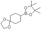 结构式 CAS# 1106871-37-7, 1,4-二氧杂螺[4.5]癸烷-8-硼酸频哪醇酯