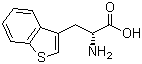 结构式 CAS# 111139-55-0, D-3-(3-苯并噻吩基)丙氨酸