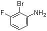 结构式 CAS# 111721-75-6, 2-溴-3-氟苯胺