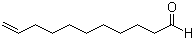 structure of CAS# 112-45-8, 10-Undecenal;Undecylenic aldehyde