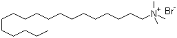 structure of CAS# 1120-02-1, Octadecyl trimethyl ammonium bromide;Trimethyloctadecylammonium bromide; Octadecyltrimethylammonium bromide; Stearyl trimethyl ammoium bromide; Steartrimonium bromide