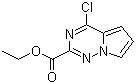 结构式 CAS# 1120214-92-7, 4-氯吡咯并[2,1-f][1,2,4]三嗪-2-羧酸乙酯