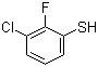 结构式 CAS# 1121585-29-2, 3-氯-2-氟苯硫酚