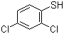结构式 CAS# 1122-41-4, 2,4-二氯苯硫酚