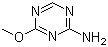 structure of CAS# 1122-73-2, 4-Methoxy-1,3,5-triazin-2-amine
