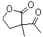 structure of CAS# 1123-19-9, 3-Acetyl-3-methyltetrahydrofuran-2-one;NSC 102767