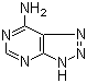 结构式 CAS# 1123-54-2, 8-氮杂腺嘌呤
