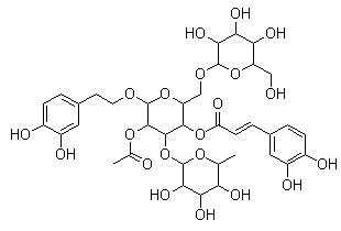结构式 CAS# 112516-05-9, 管花苷 A