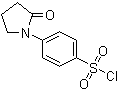结构式 CAS# 112539-09-0, 4-(2-氧代吡咯烷-1-基)苯磺酰氯