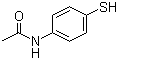 structure of CAS# 1126-81-4, 4-Acetamidothiophenol;4'-Mercaptoacetanilide