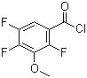 结构式 CAS# 112811-66-2, 2,4,5-三氟-3-甲氧基苯甲酰氯
