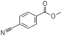 structure of CAS# 1129-35-7, Methyl 4-cyanobenzoate ;4-Cyanobenzoic acid methyl ester