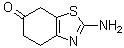 structure of CAS# 113030-24-3, 2-Amino-6-oxo-4,5,6,7-tetrahydrobenzothiazole;2-Amino-4,7-dihydro-6(5H)-benzothiazolone